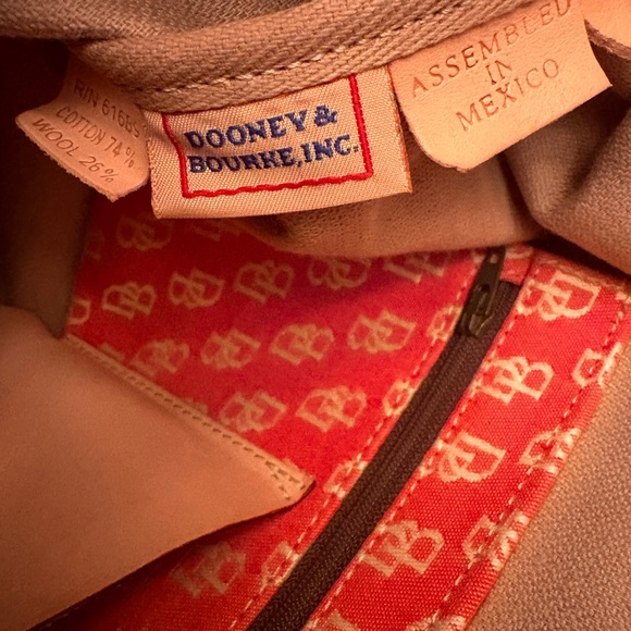 Dooney & Bourke Pink Monogram Shoulder Bag - Picture 8 of 11